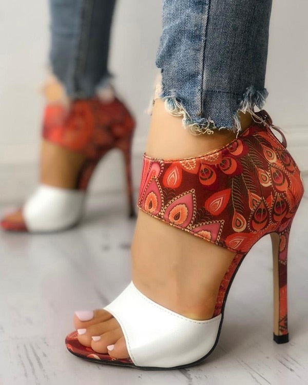 Thin High Heels Pumps Sandals