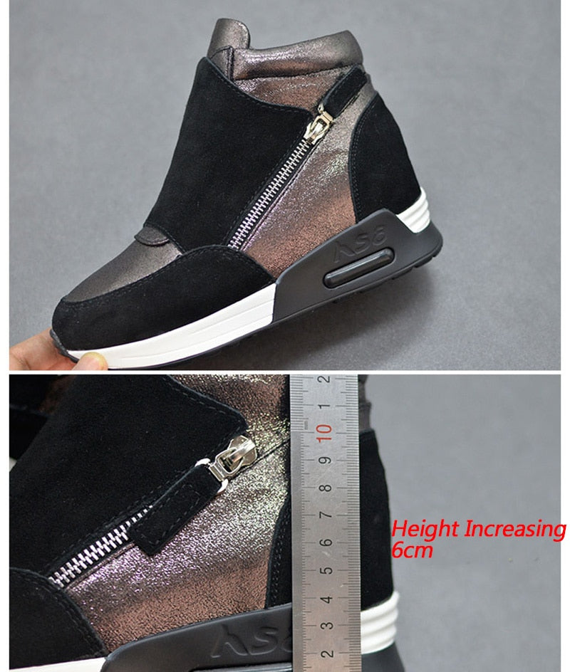 Beginning To End Wedges Sneakers