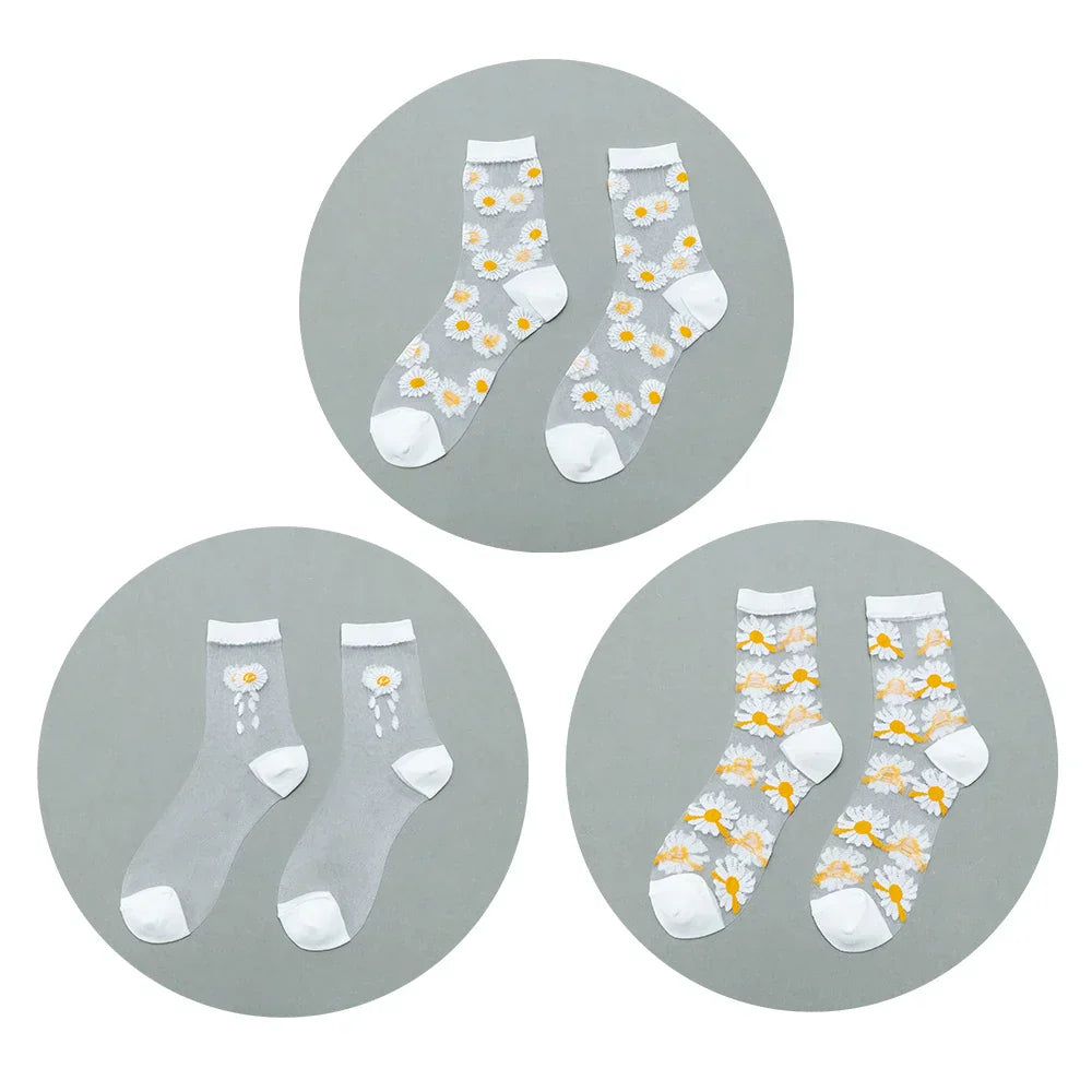 A Bloomy Summer Socks
