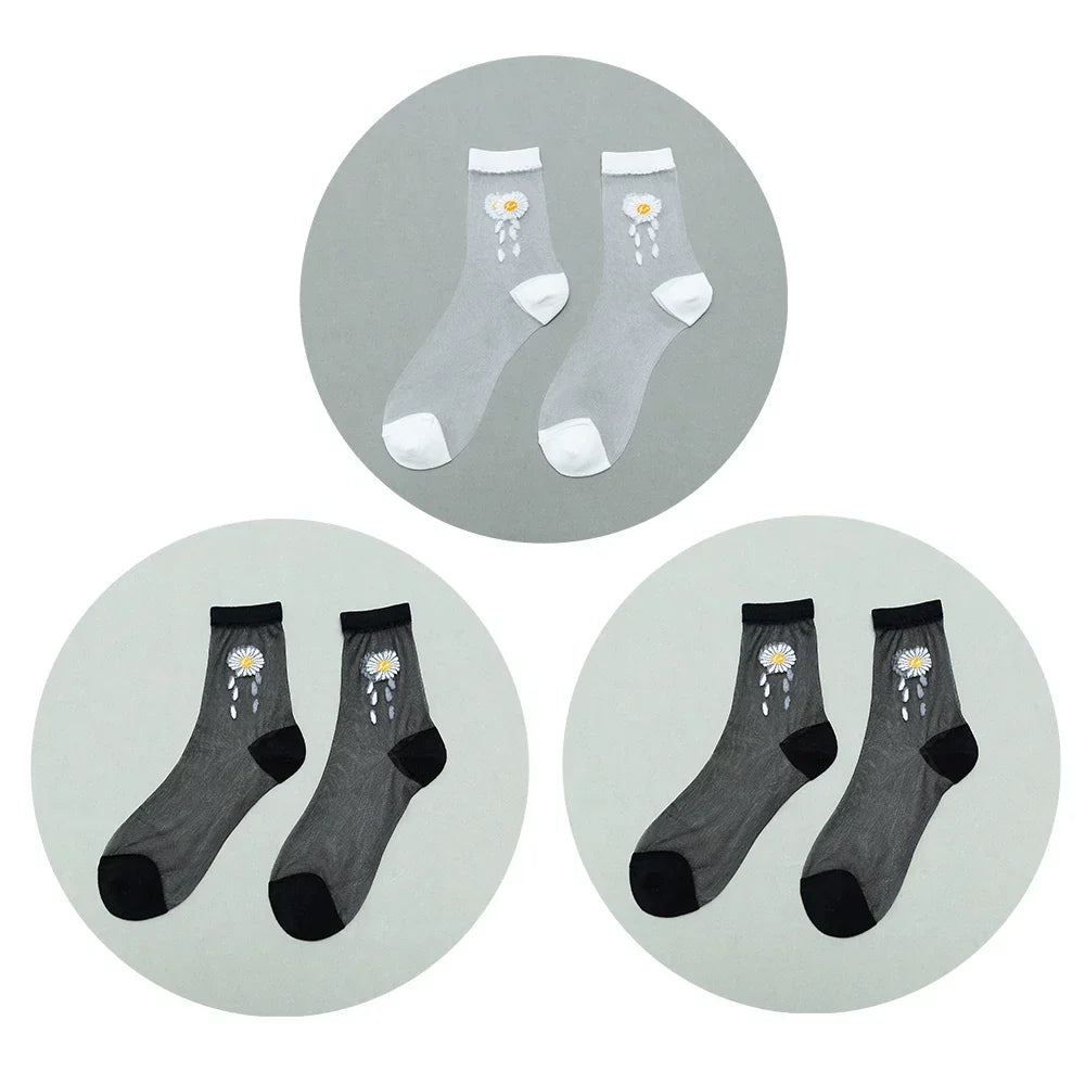 A Bloomy Summer Socks