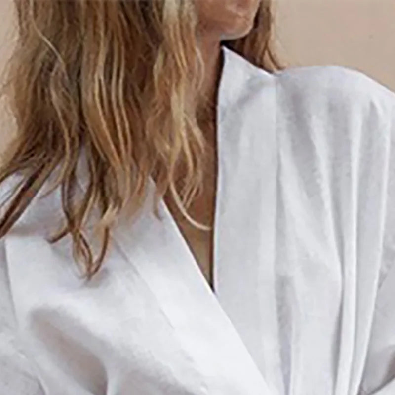Cornelia Kimono Style V-neck Summer Dress for Women Modern Trendy Look
