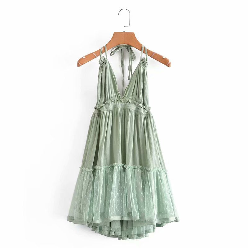 MARIAN MINI DRESS Army green