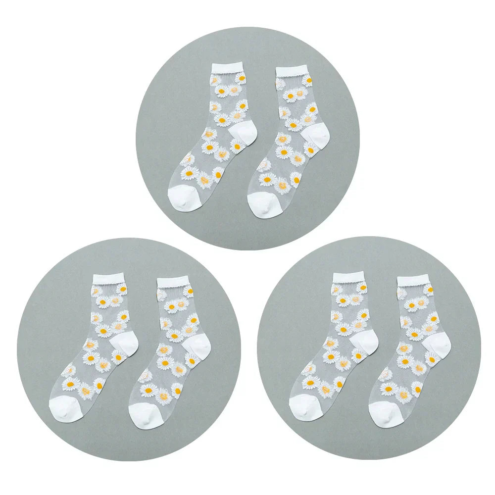 A Bloomy Summer Socks