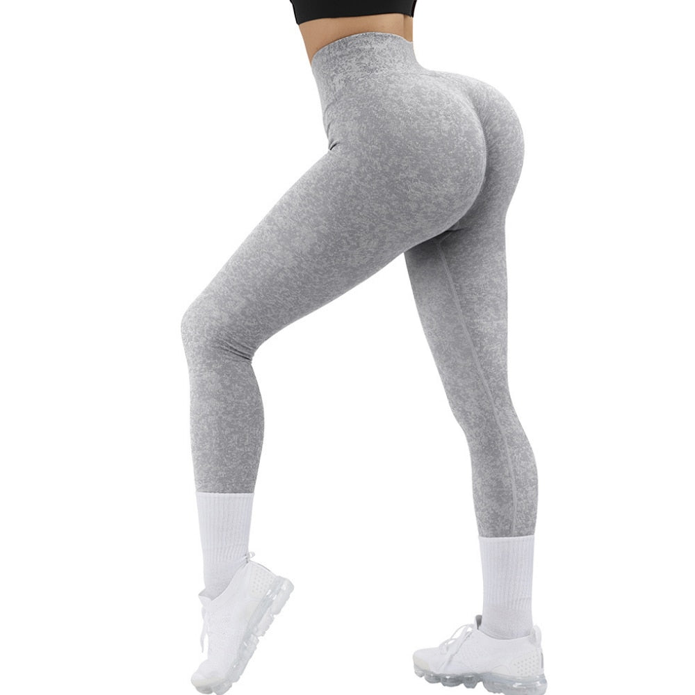 Mojoyce Leggings Women Fitness Yoga Pants Seamless Scrunch Butt Sportswear High Waist Workout Tights Push Up Yoga Leggings For Fitness