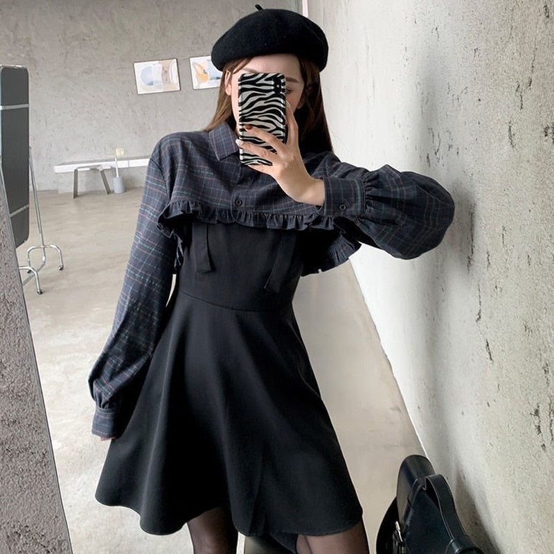 Under Your Reflection Mini Dress