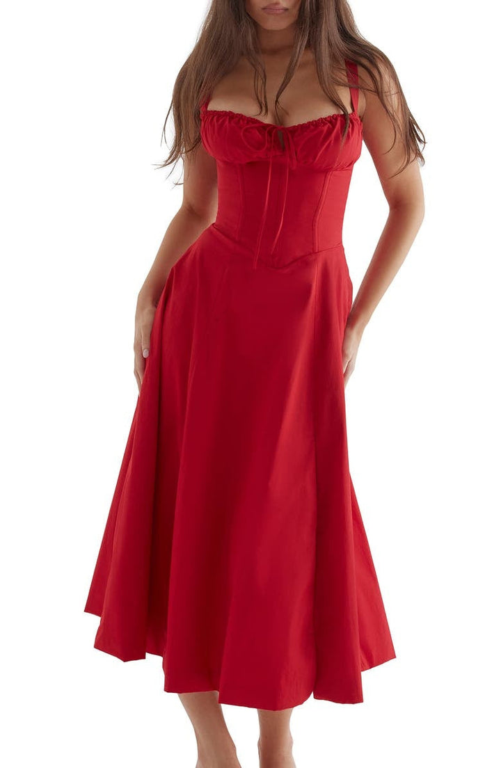 Valentina Elevated Corset Dress Everyday Luxe Edit