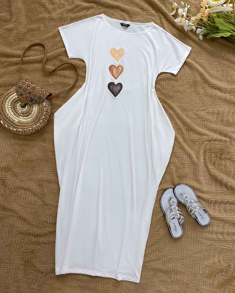 Stylish Relaxed Maxi Dress with Adjustable Straps and Pockets