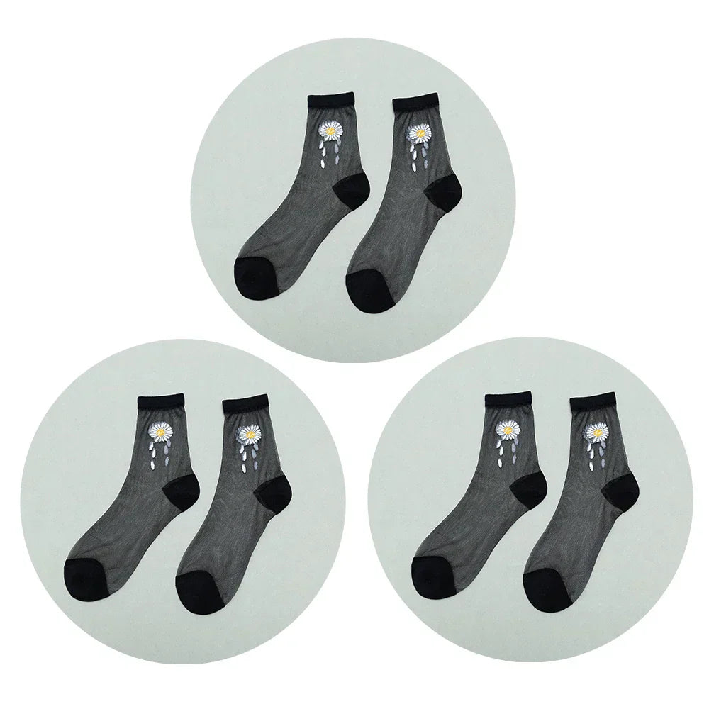 A Bloomy Summer Socks