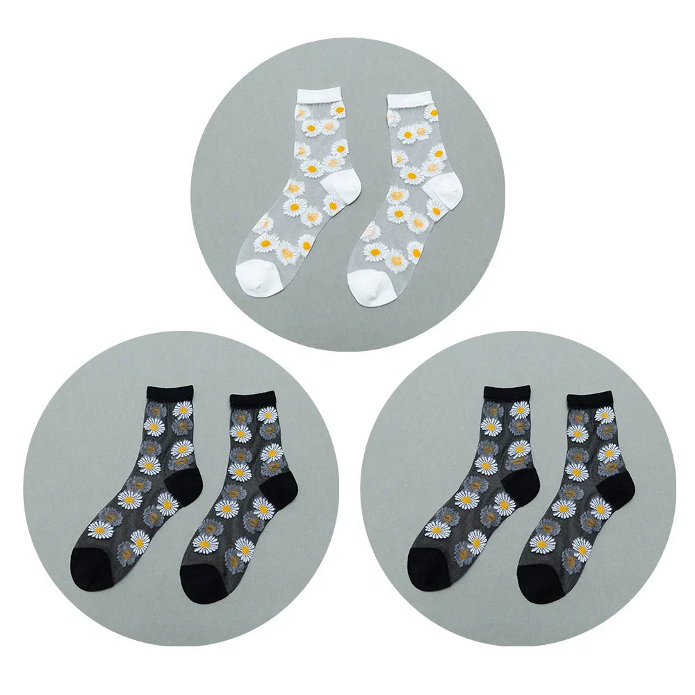 A Bloomy Summer Socks