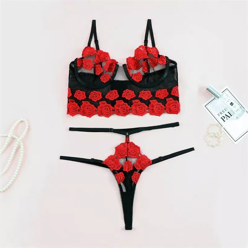 Paint A Picture Lingerie Set