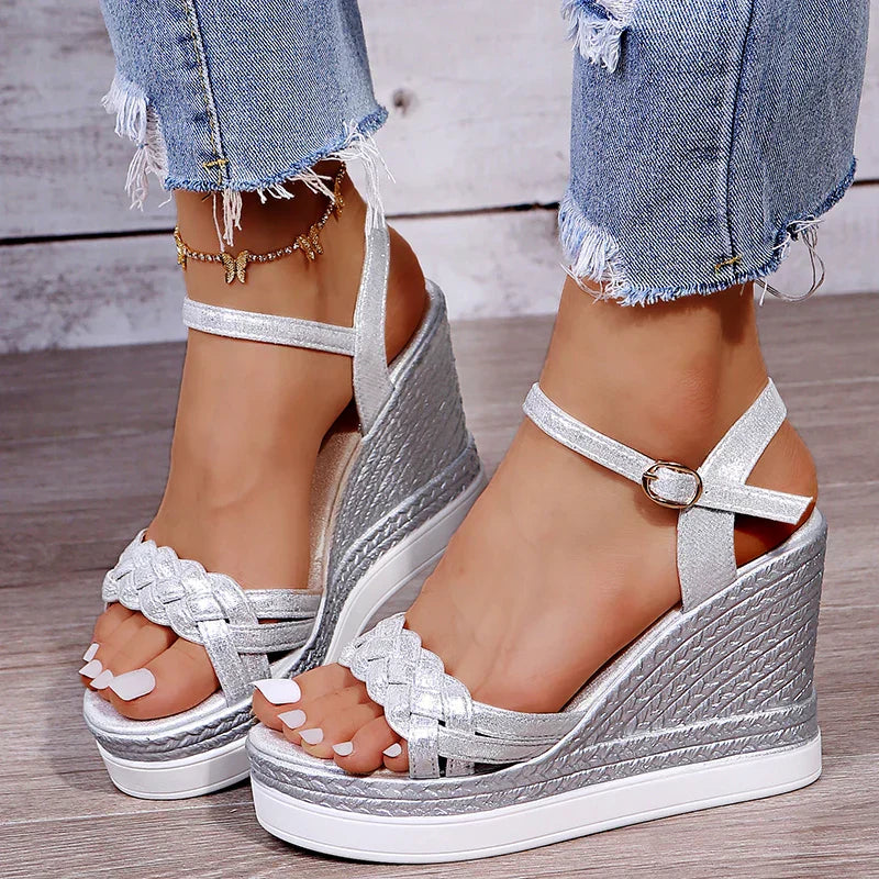 Better Off That Way Wedges Sandals
