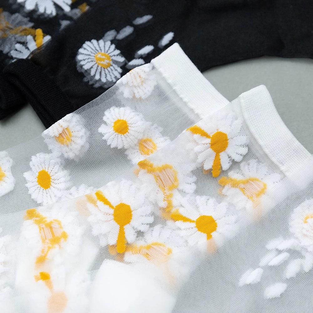 A Bloomy Summer Socks