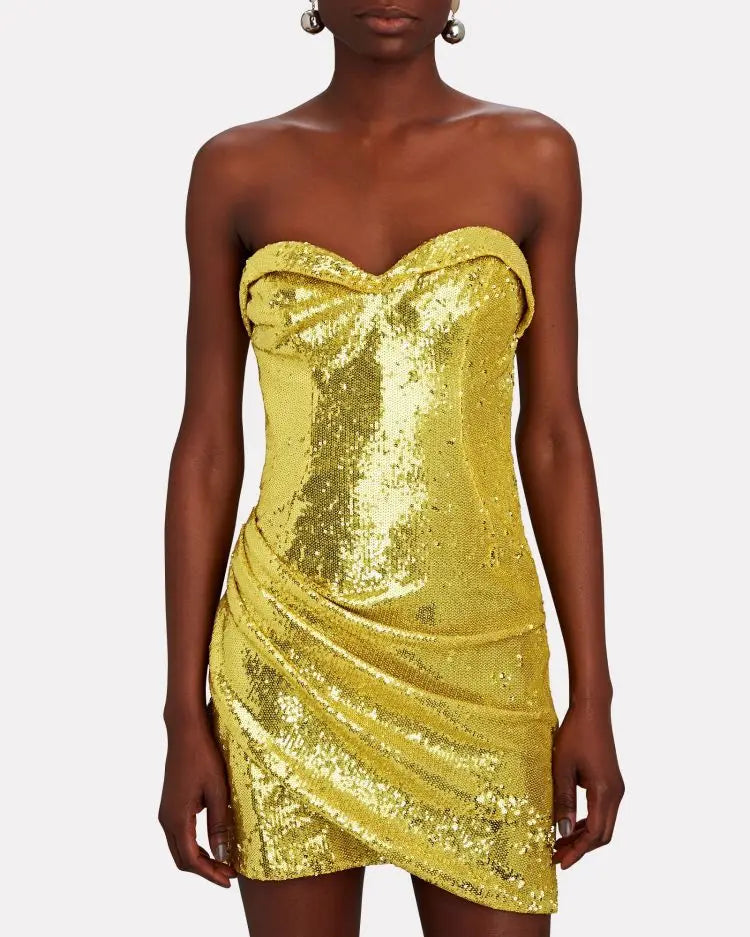 Sequin Mini Dress