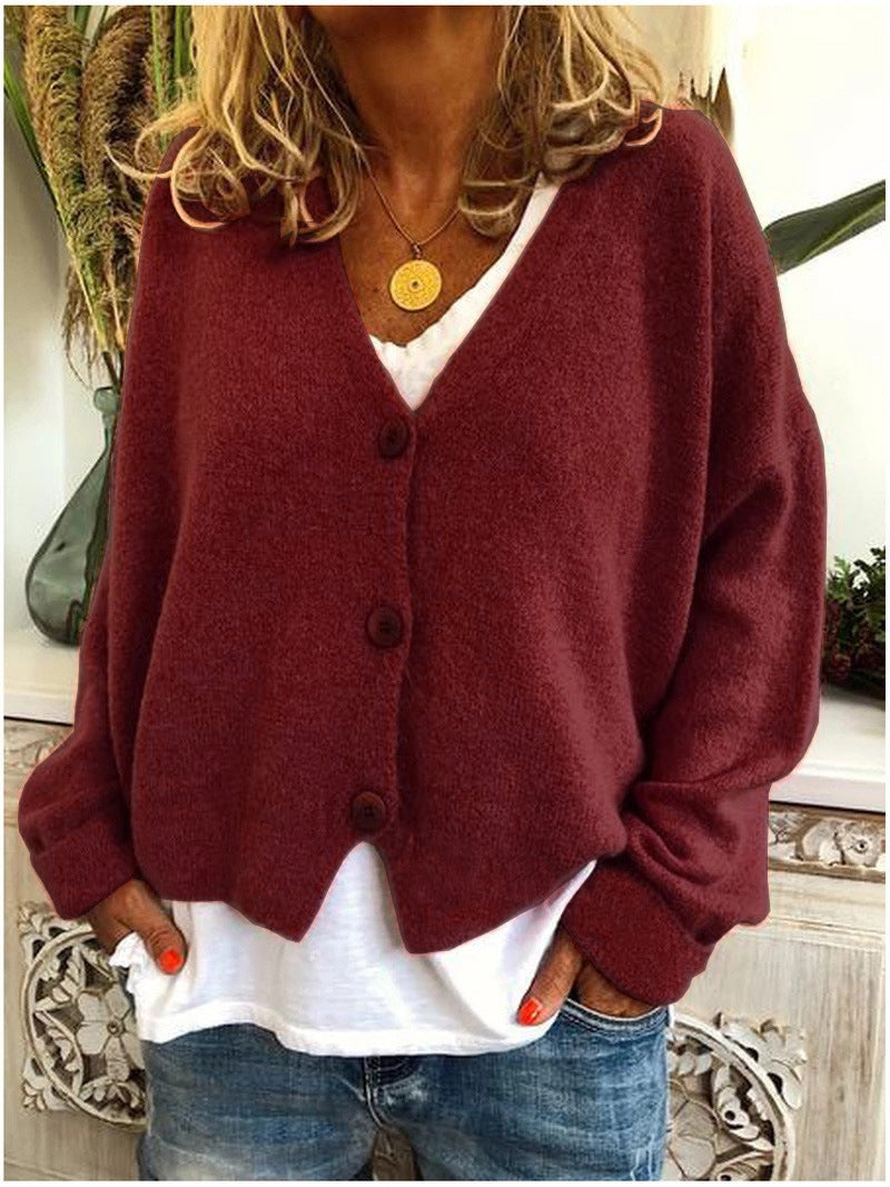 Women’s Cardigan | V-Neck Button Front