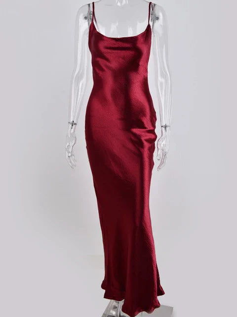 ALICE MAXI DRESS Wine Red