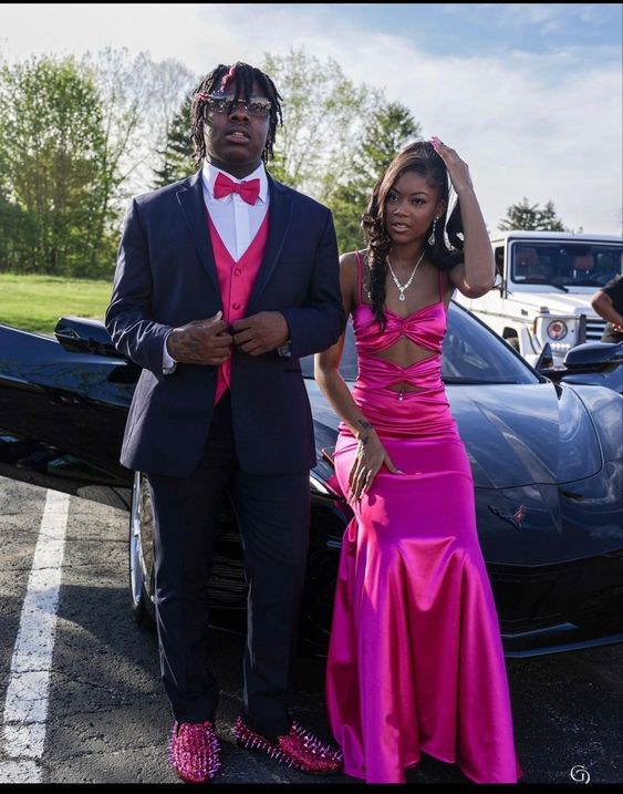 Sweetheart Fuchsia Mermaid Prom Dress,Long Prom Dress cc1099