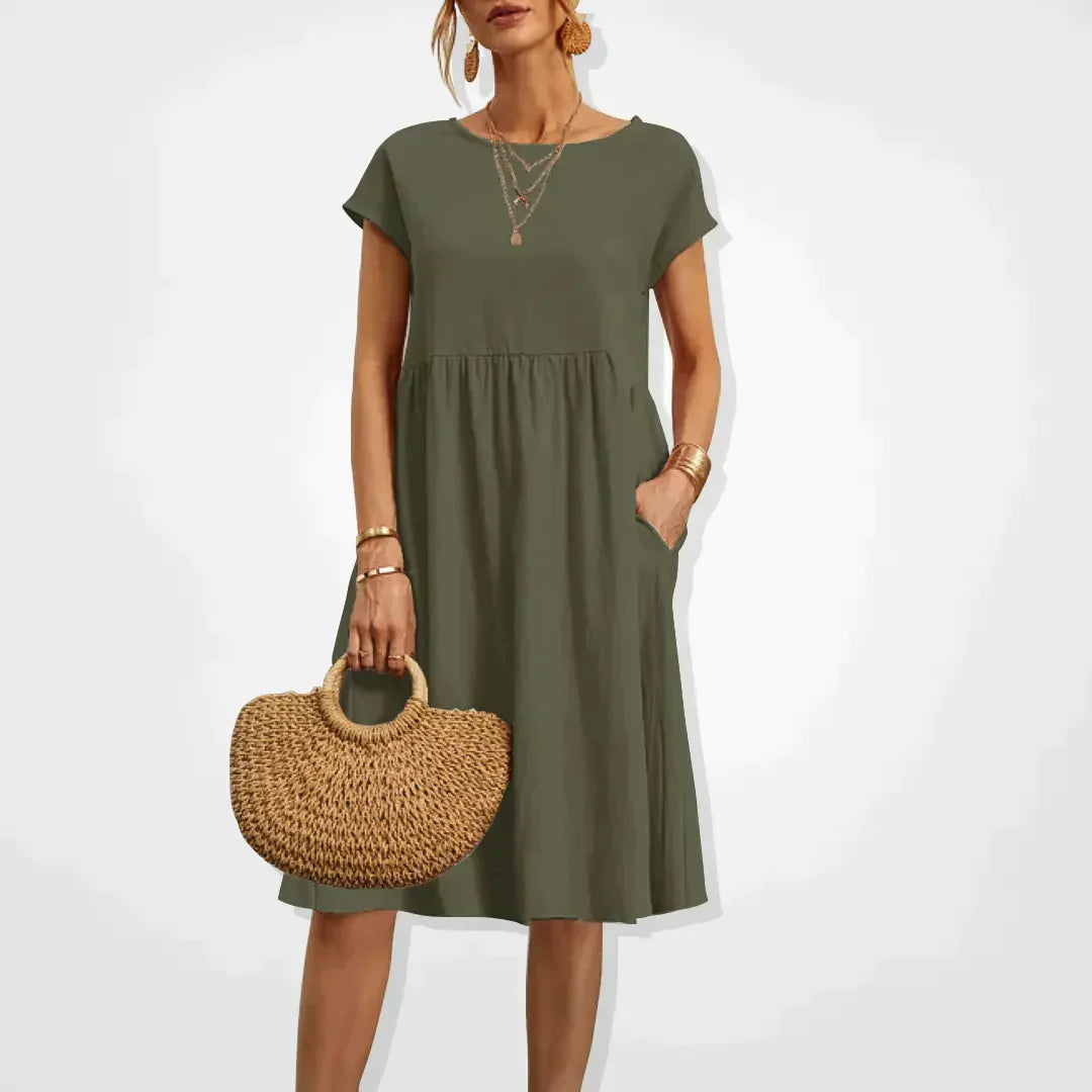 Lorena Minimalist Women Dress Evening Wear Edit