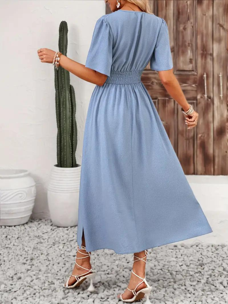 Sandra Elegant Long Dress Urban Dress with Premium Casual Styling