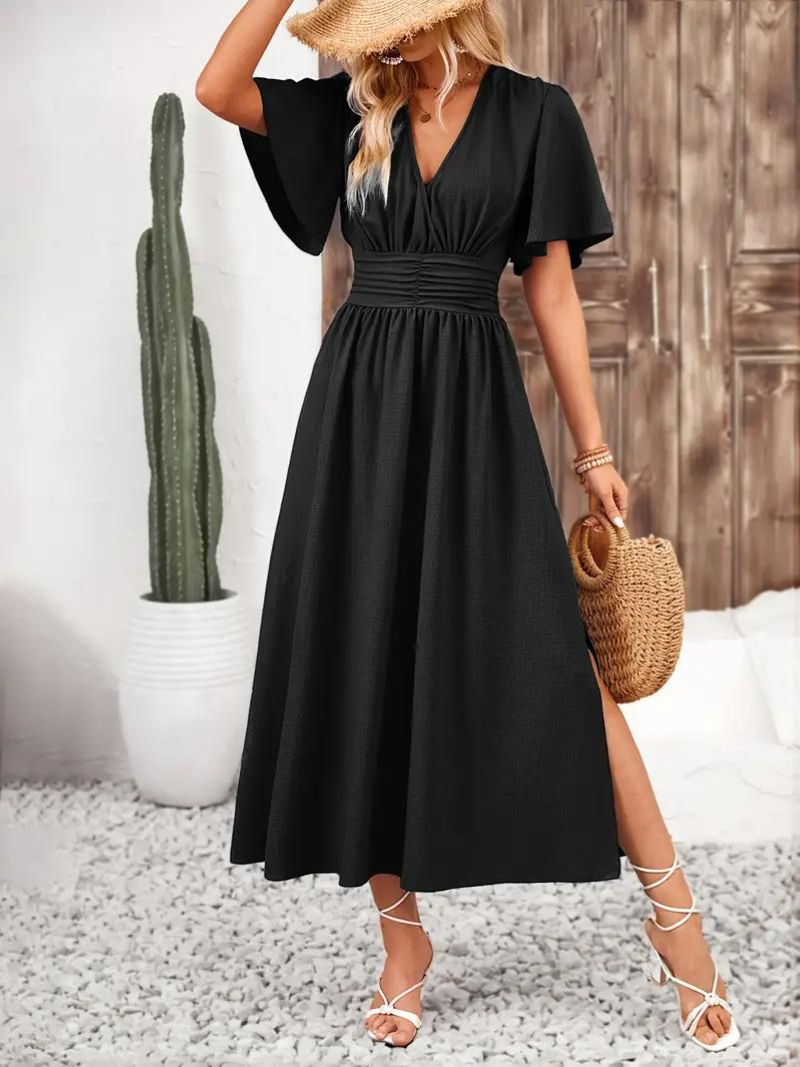 Sandra Elegant Long Dress Urban Dress with Premium Casual Styling