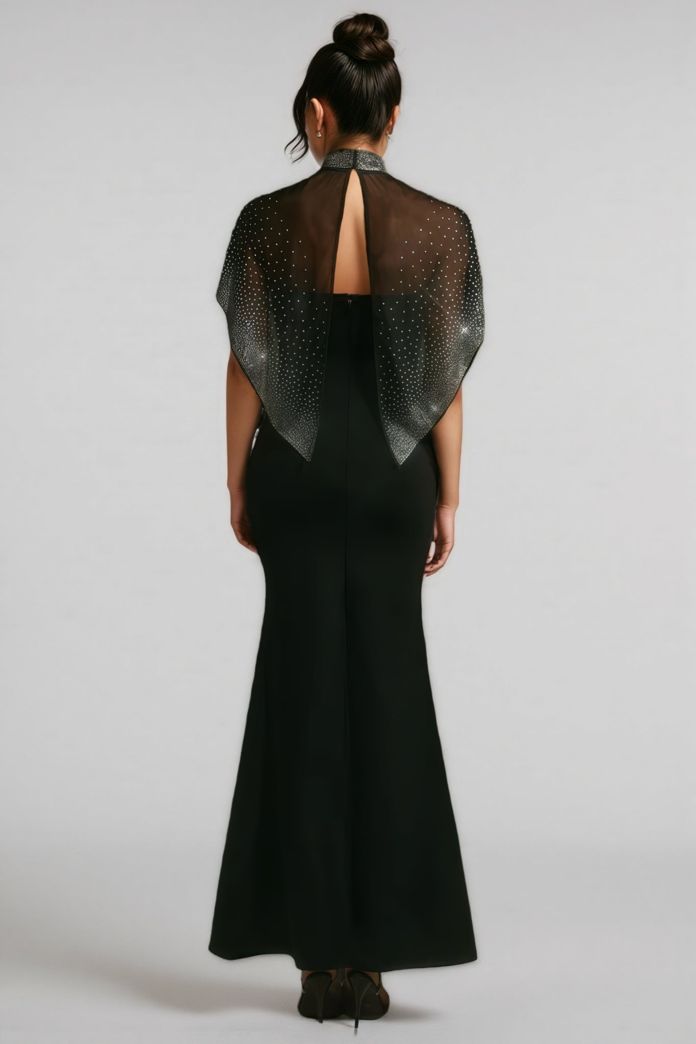 Roger Beaded Sequin Maxi Dress - View 5