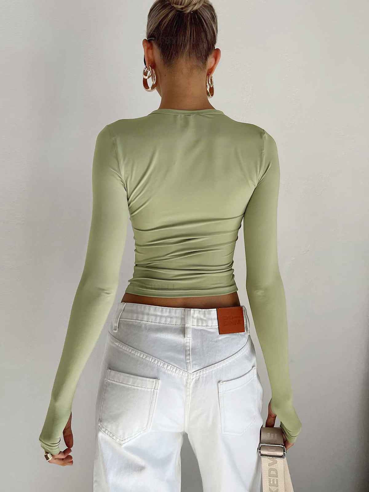 Modern Comfortable Crop Top with Breathable Fabric and Stylish Design