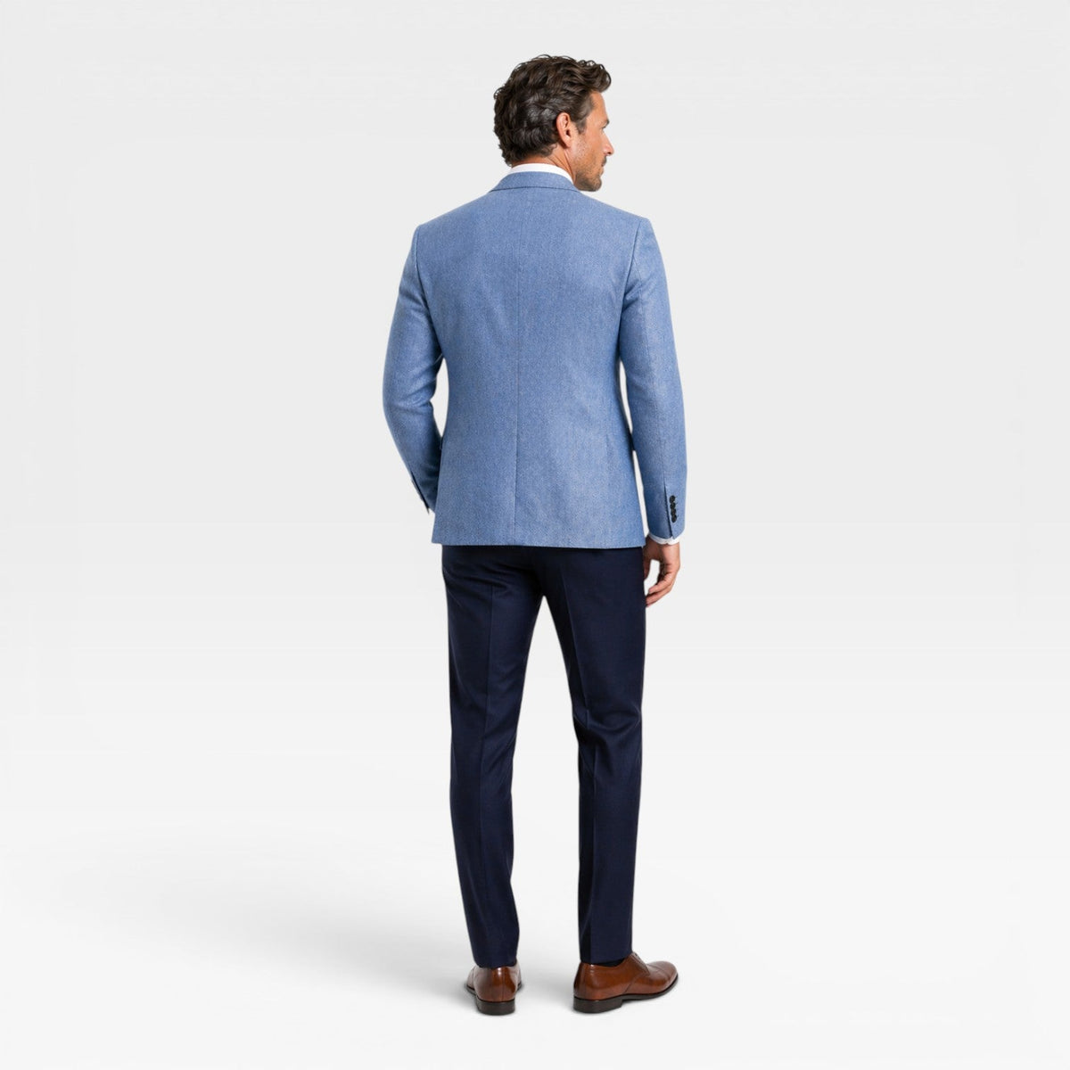 Maison Straver | Men’s Linen Blazer Slim Fit Lightweight Smart Casual Jacket