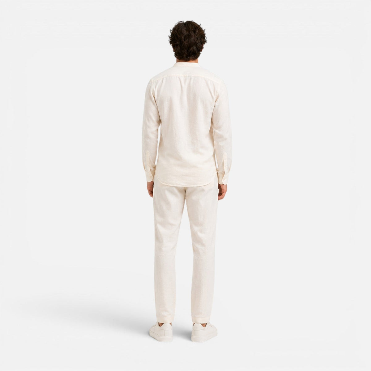 Maison Straver | Men’s Linen Set Relaxed Fit Matching Shirt and Pants
