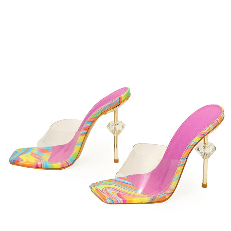 Daring New Fashion Strange High Heeled PVC Transparent High Heel