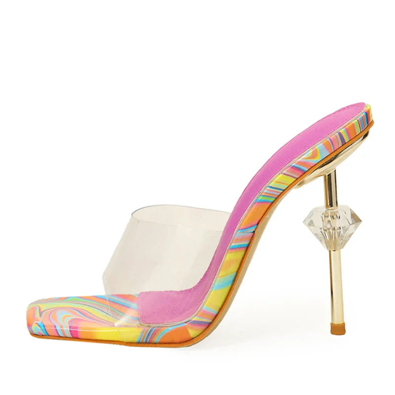 Daring New Fashion Strange High Heeled PVC Transparent High Heel