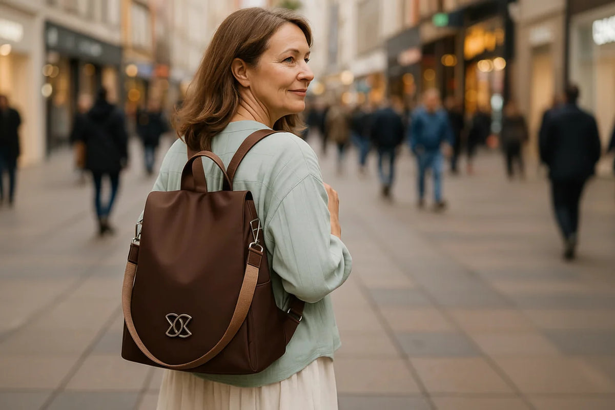 Twist Lock Anti Theft Backpack