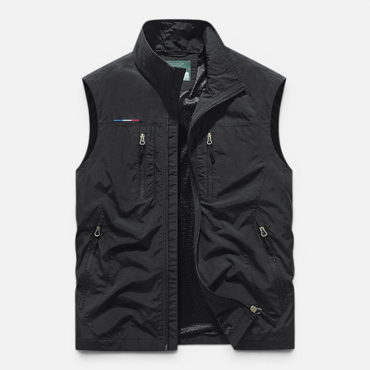 Men's Lightweight Utility Vest Multi Pocket Outdoor Gilet