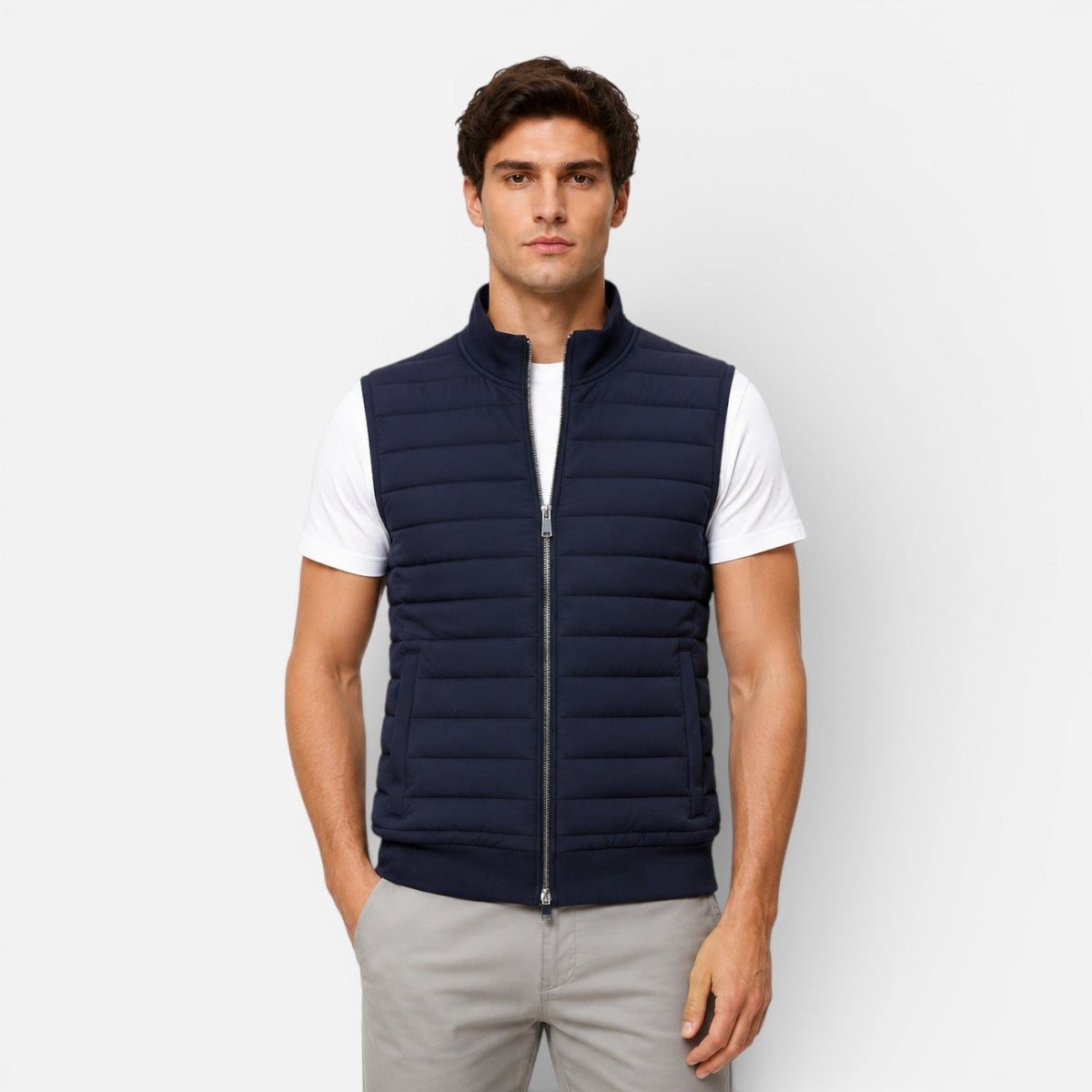 Men's Quilted Gilet Vest Lightweight Puffer Vest