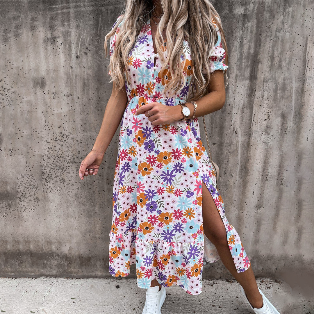 Mere Casual Slit Dress for Women Modern Trendy Look