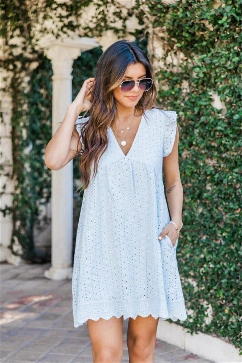 Premium Olivia Womens Sleeveless Mini Dress for Modern Fashion Wear