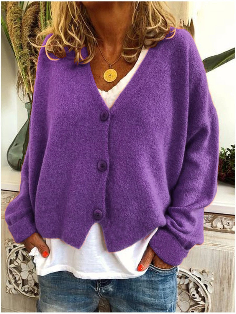 Women’s Cardigan | V-Neck Button Front