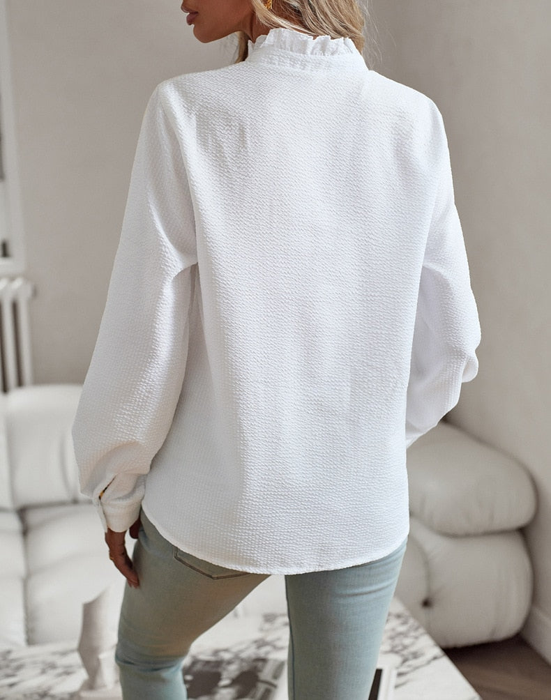 Belleâ„?- Elegant Polo Blouse