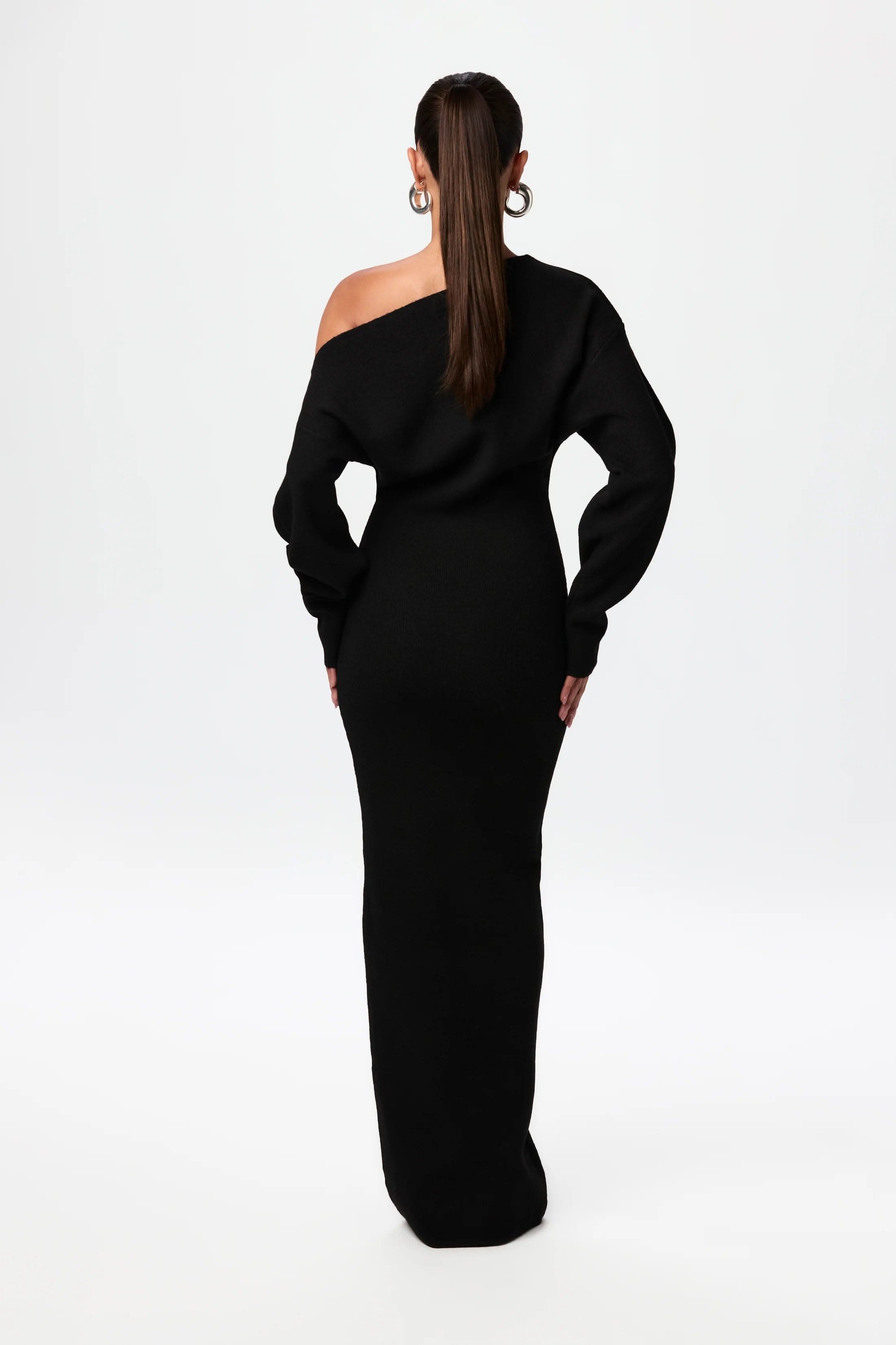 Serena Off Shoulder Knit Dress