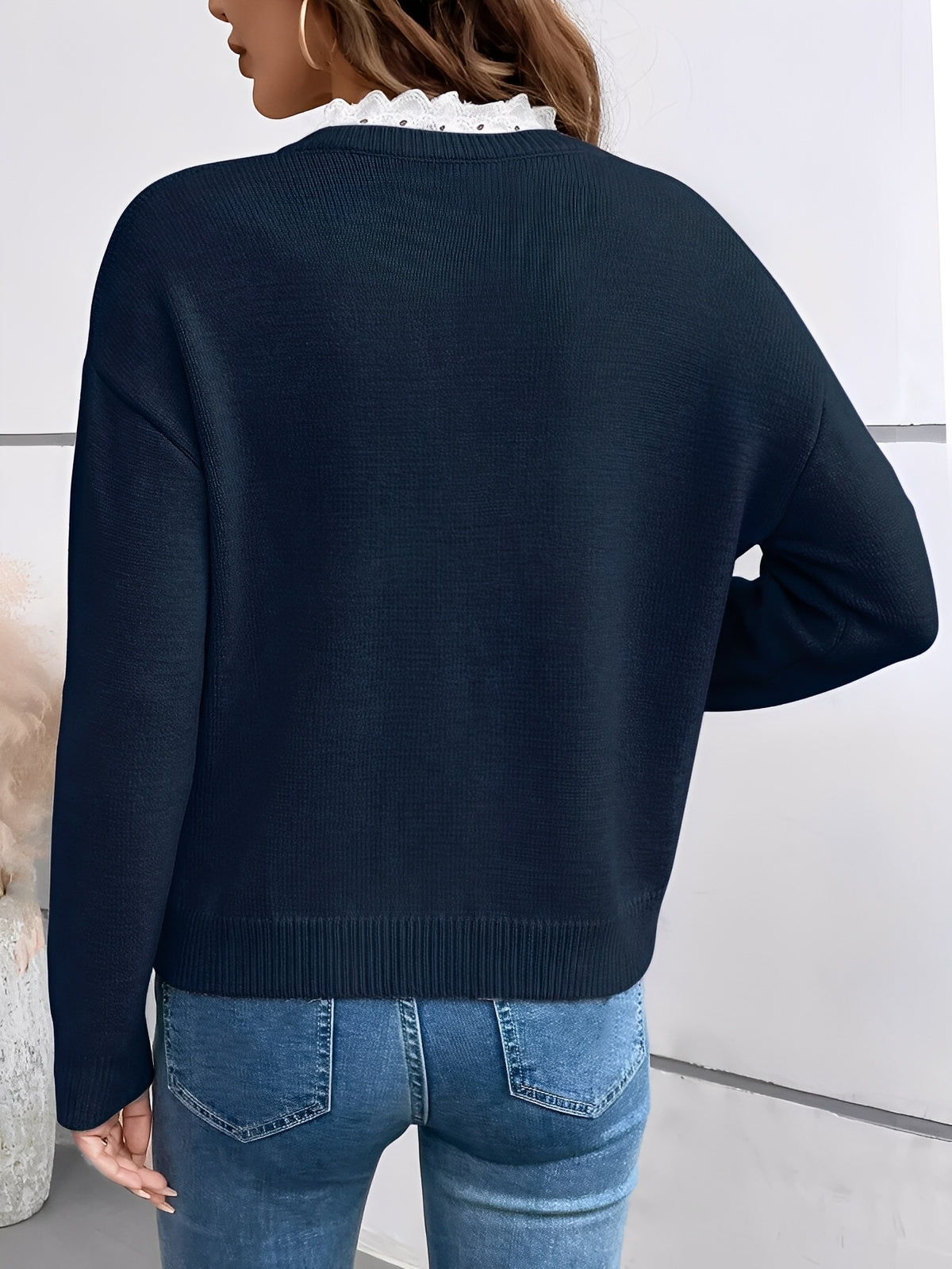 Emily | Lace Detail Jumper