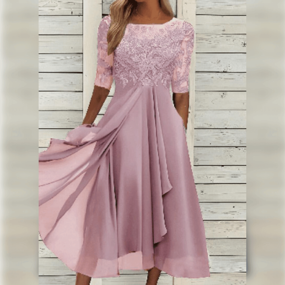 Oprah Elegant and Casual Summer Dress for Women Cocktail Hour Style