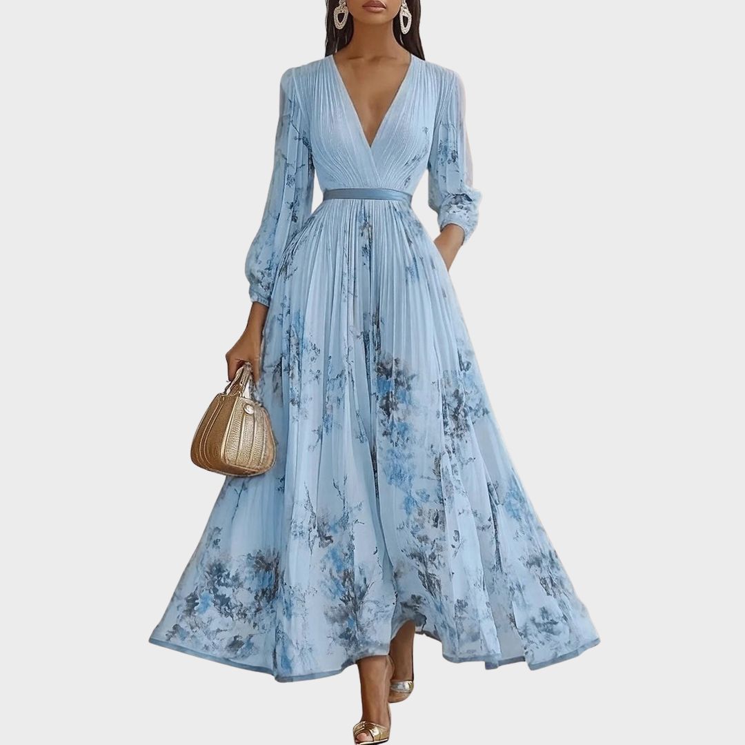Rowella - Pleated Maxi Dress
