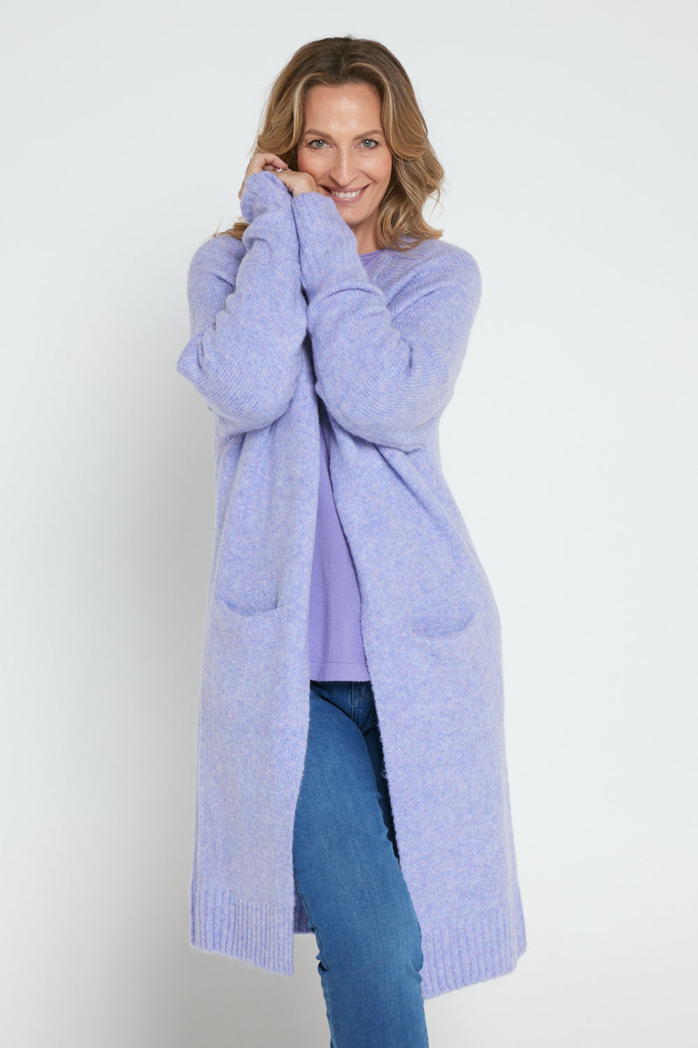 Paula Cardigan - Lavender