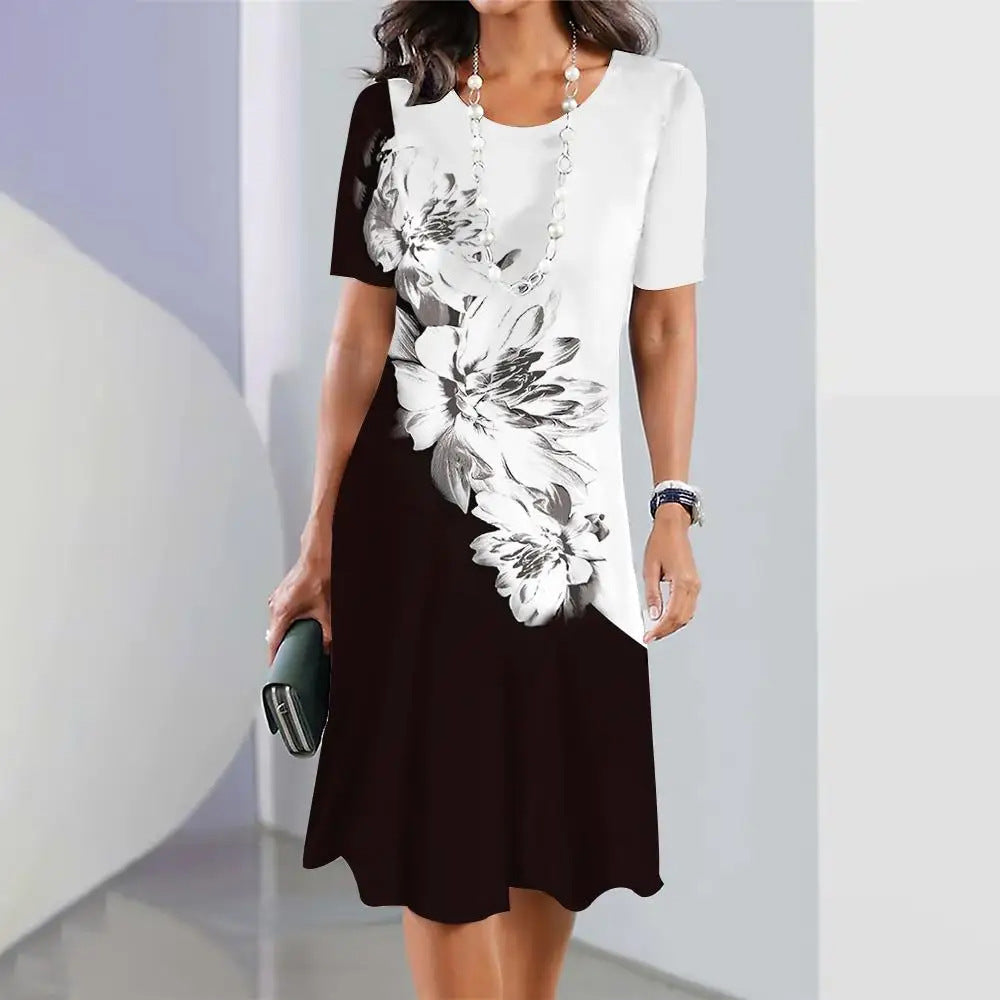 Veronica Elegant Summer Dress Dress with Contemporary Everyday Styling