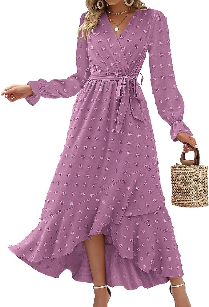 Rebeca Long Womens Dress Minimalist Dress with Premium Casual Styling