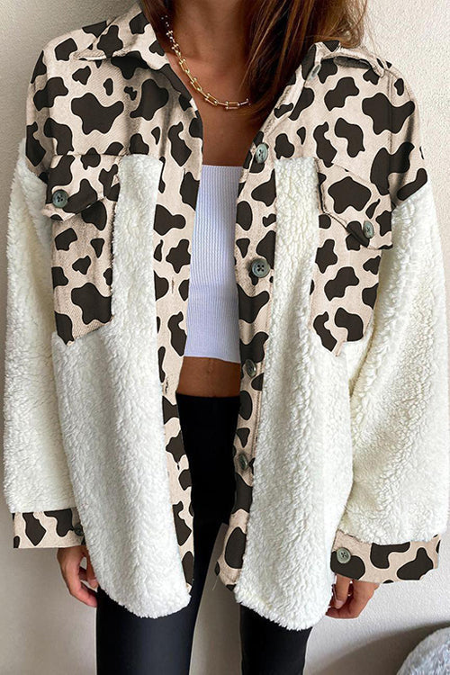 All Your Own Plaid Sherpa Jacket