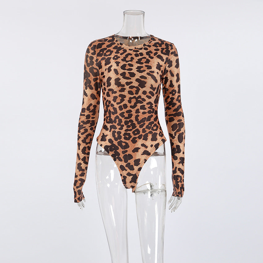 Safari Bodysuit - Brown
