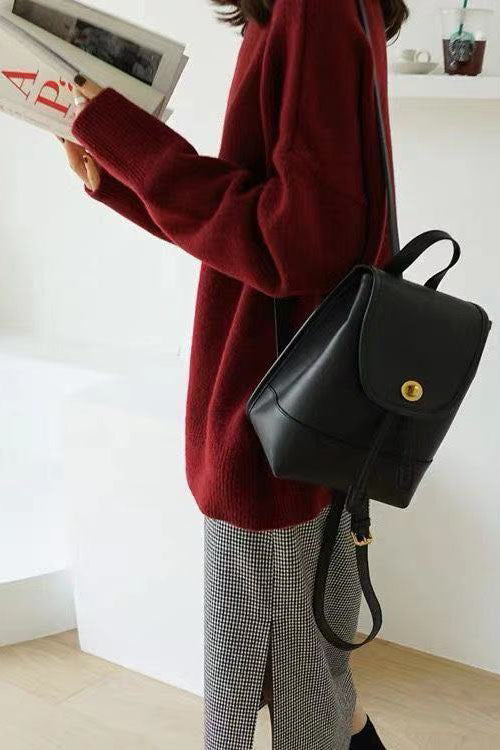 Turtleneck Pullover Loose base Knitted Sweater