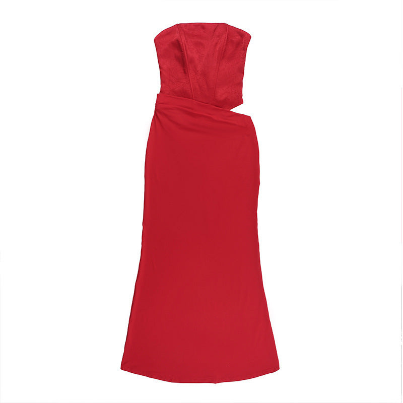 Tess Maxi Dress - Red