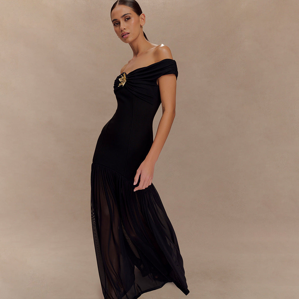 Paris Maxi Dress Black