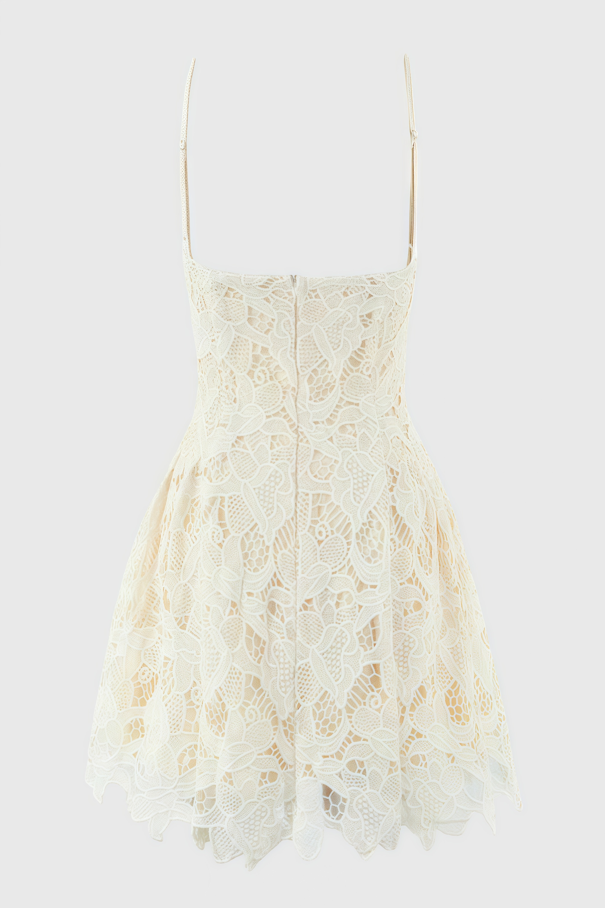 Kalvek Lace Sleeveless Mini Dress - View 5