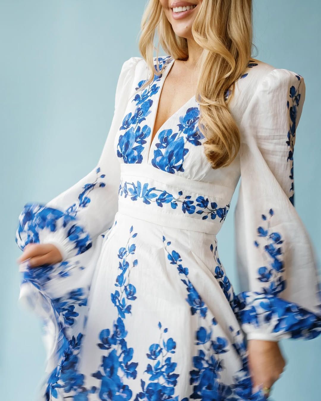 Monte Coast Swimsuit Short Skirt Set - Blue